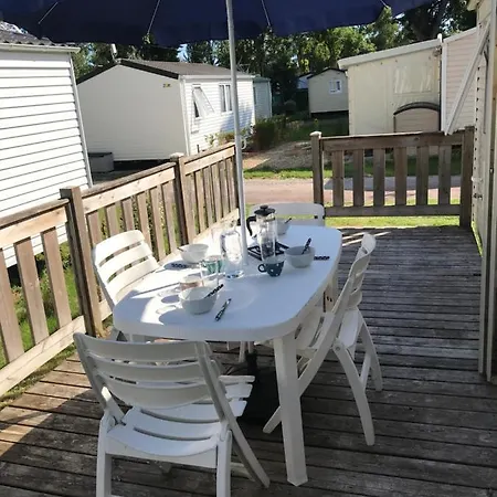 Mobil A Au L'escale Proche De Royan Campingplads Meschers-sur-Gironde